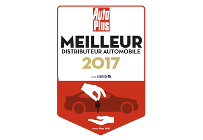 Meilleur distributeur auto 2017 par Auto Plus