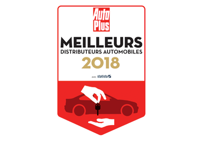 Meilleur distributeur auto 2018 par Auto Plus